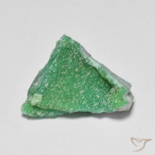 Druzy Variscite Verde medio naturale da 3.20 ct, Taglio a fantasia, Opaco