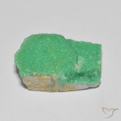 Druzy Variscite Menta verde naturale da 5.44 ct, Taglio a fantasia, Opaco