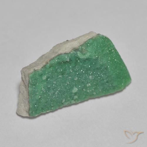 Druzy Variscite Verde medio naturale da 3.73 ct, Taglio a fantasia, Opaco