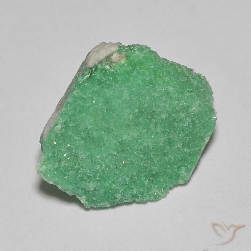 Druzy Variscite Verde chiaro naturale da 3.97 ct, Taglio a fantasia, Opaco