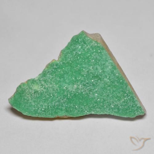 Druzy Variscite Verde medio naturale da 11.23 ct, Taglio a fantasia, Opaco