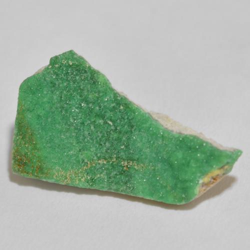 Druzy Variscite Verde intenso della felce naturale da 7.78 ct, Taglio a fantasia, Opaco