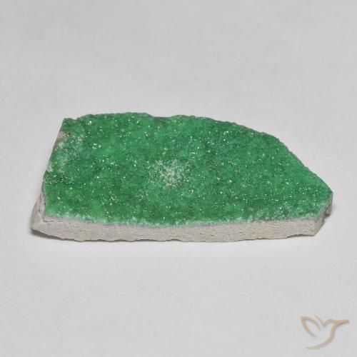 Druzy Variscite Menta verde naturale da 11.70 ct, Taglio a fantasia, Opaco