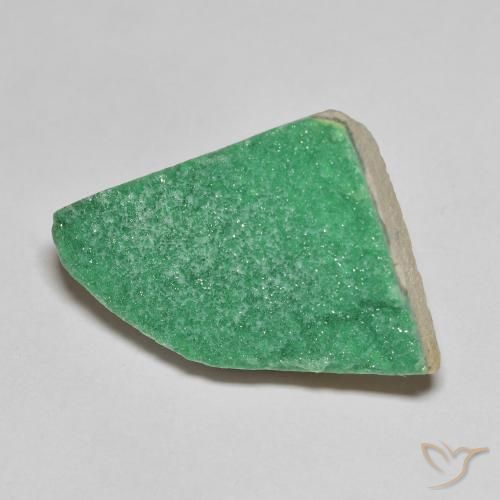 Druzy Variscite Verde medio naturale da 9.22 ct, Taglio a fantasia, Opaco
