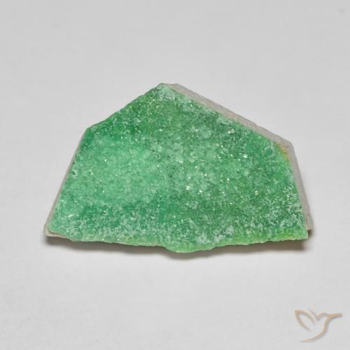Druzy Variscite Verde medio naturale da 8.41 ct, Taglio a fantasia, Opaco