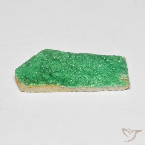 Druzy Variscite Verde medio naturale da 6.73 ct, Taglio a fantasia, Opaco