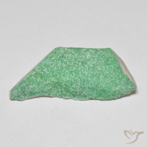9.37ct Naturale Verde chiaro Druzy Variscite, Taglio a fantasia, Opaco
