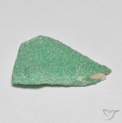 Druzy Variscite Verde medio naturale da 9.01 ct, Taglio a fantasia, Opaco