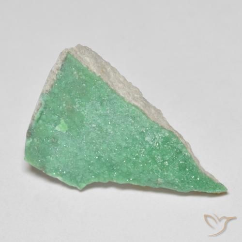 Druzy Variscite Verde medio naturale da 9.85 ct, Taglio a fantasia, Opaco