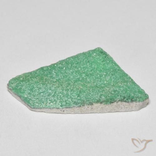 Druzy Variscite Verde medio naturale da 8.04 ct, Taglio a fantasia, Opaco