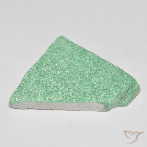 Druzy Variscite Verde chiaro naturale da 10.90 ct, Taglio a fantasia, Opaco