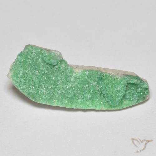 Druzy Variscite Verde giallastro naturale da 6.22 ct, Taglio a fantasia, Opaco