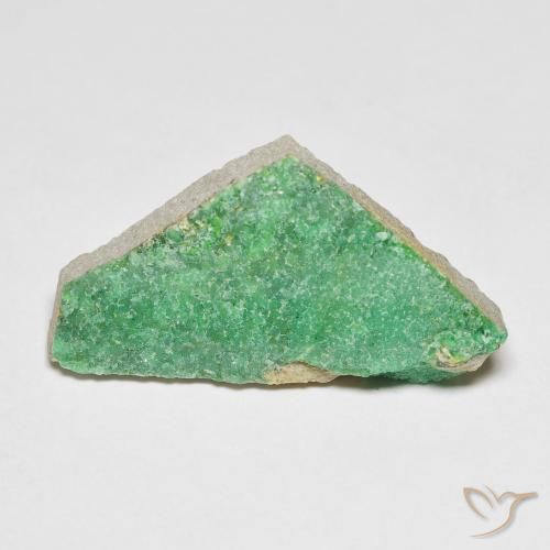 Druzy Variscite Menta verde naturale da 8.04 ct, Taglio a fantasia, Opaco