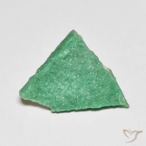 Druzy Variscite Verde Basilico Chiaro naturale da 3.67 ct, Forma fantasia, Opaco