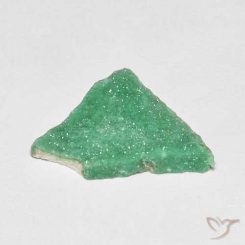 Druzy Variscite Verde Basilico Chiaro naturale da 3.67 ct, Forma fantasia, Opaco