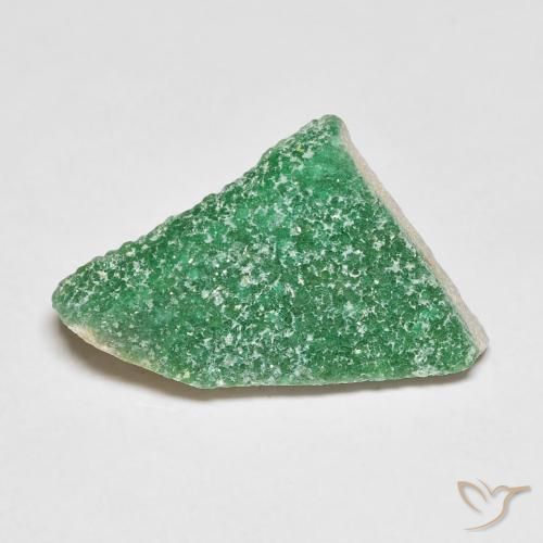 5.69ct Naturale Verde chiaro medio Druzy Variscite, Taglio a fantasia, Opaco
