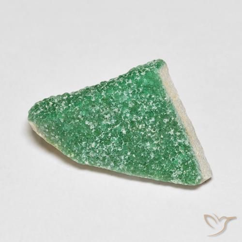 Druzy Variscite Verde chiaro medio naturale da 5.69 ct, Taglio a fantasia, Opaco