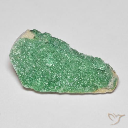 6.96ct Naturale Verde giallastro Druzy Variscite, Taglio a fantasia, Opaco