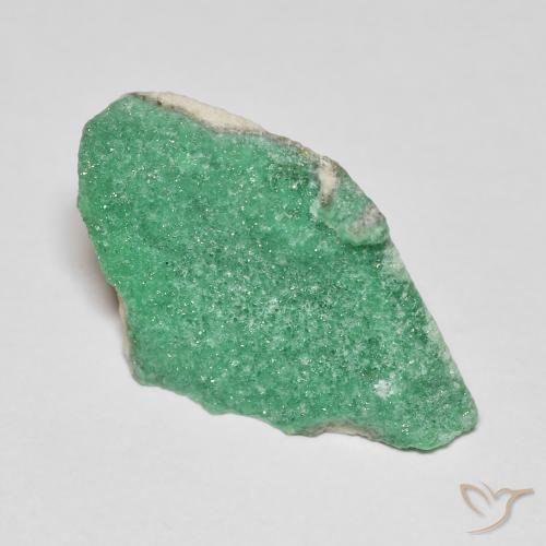 Druzy Variscite Verde medio naturale da 6.09 ct, Taglio a fantasia, Opaco