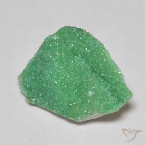 Druzy Variscite Trifoglio verde naturale da 3.58 ct, Taglio a fantasia, Opaco