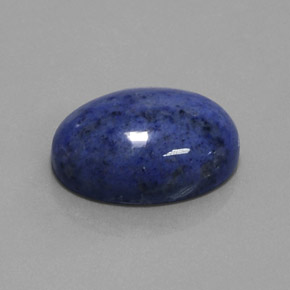 Quarzo Dumortierite Blu naturale da 13.90 ct, Ovale, Opaco