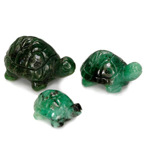 Gemme di Smeraldo Verde naturale da  ct, Forma fantasia, Traslucido