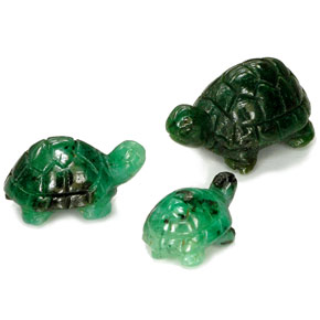 Gemme di Smeraldo Verde naturale da  ct, Forma fantasia, Traslucido