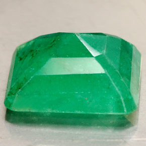 Smeraldo naturale verde da 3,53 ct, taglio smeraldo, SI-I1