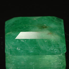 Smeraldo naturale verde da 9,61 ct, taglio smeraldo, SI-I1