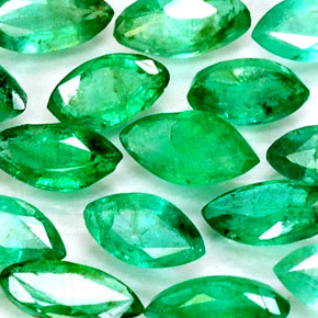 Smeraldo naturale verde da  ct, marchesa, SI