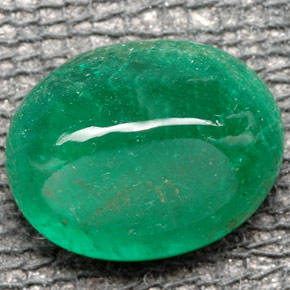 Smeraldo naturale verde da 2,64 ct, trasparente, trasparente/traslucido