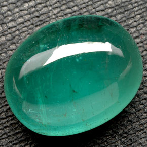 Smeraldo naturale verde da 17,44 ct, trasparente, trasparente/traslucido