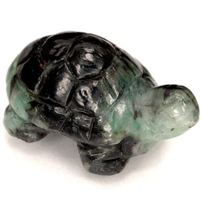 Smeraldo naturale verde da 12,91 ct, forma fantasia, opaco
