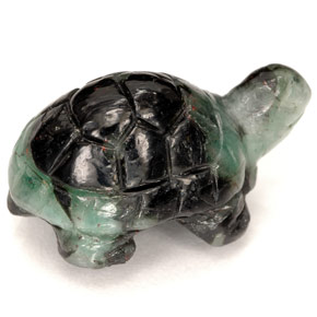 Smeraldo naturale verde da 12,91 ct, forma fantasia, opaco