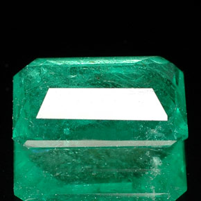 Smeraldo Verde naturale da 2.05 ct, Taglio smeraldo, SI-I1