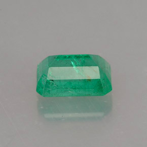Smeraldo naturale verde da 1,10 ct, taglio smeraldo, SI-I1