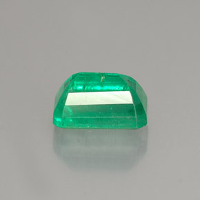 Smeraldo naturale verde da 1,19 ct, taglio smeraldo, SI-I1