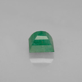 Smeraldo naturale verde da 0,71 ct, quadrato, I1