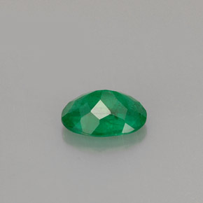 Smeraldo naturale verde da 0,67 ct, taglio ovale, I1