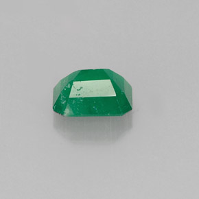 Smeraldo naturale verde da 0,51 ct, taglio smeraldo, I1