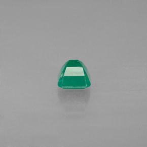 Smeraldo naturale verde da 0,48 ct, taglio smeraldo, I1