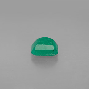 Smeraldo naturale verde da 0,95 ct, taglio smeraldo, I1