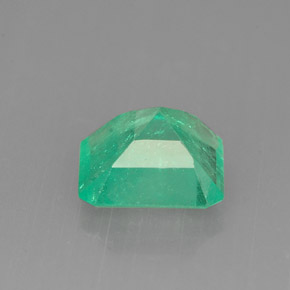 Smeraldo naturale verde da 1,26 ct, taglio smeraldo, SI-I1