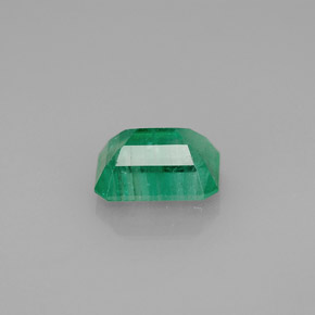 Smeraldo naturale verde da 1,53 ct, taglio smeraldo, I1