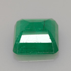 Smeraldo naturale verde da 4,15 ct, taglio smeraldo, SI-I1