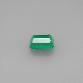 Smeraldo naturale verde da 0,71 ct, taglio smeraldo, SI-I1