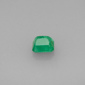 Smeraldo naturale verde da 0,48 ct, taglio smeraldo, SI-I1