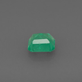 Smeraldo naturale verde da 0,57 ct, taglio smeraldo, SI-I1