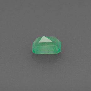 Smeraldo Verde naturale da 0.42 ct, Taglio smeraldo, SI-I1
