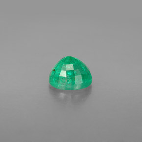 Smeraldo Verde naturale da 0.87 ct, Taglio ovale, SI